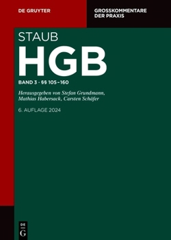 Hardcover §§ 105-160 [German] Book