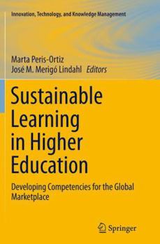 Paperback Sustainable Learning in Higher Education: Developing Competencies for the Global Marketplace Book