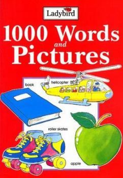 Paperback 1000 Words And Pictures Book