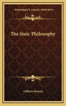 Hardcover The Stoic Philosophy Book
