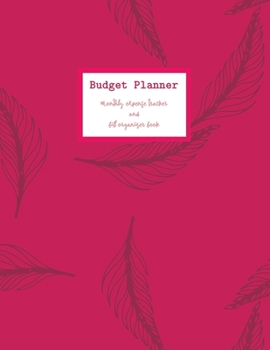 Paperback Budget Planner Monthly Expense Tracker and Bill Organizer Book