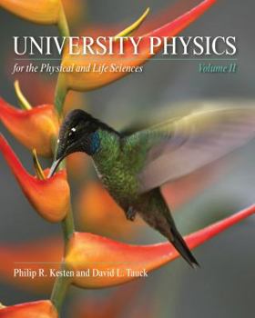 Paperback University Physics for the Physical and Life Sciences: Volume II Book