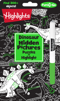 Paperback Dinosaur Hidden Pictures Puzzles to Highlight Book