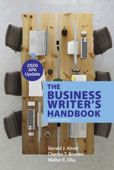 Spiral-bound The Business Writer's Handbook with 2020 APA Update Book