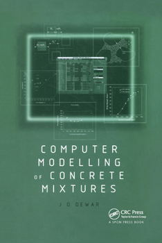 Paperback Computer Modelling of Concrete Mixtures Book