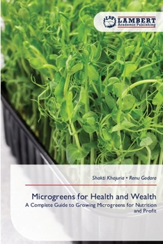 Microgreens for Health and Wealth