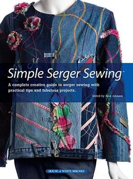 Hardcover Simple Serger Sewing Book