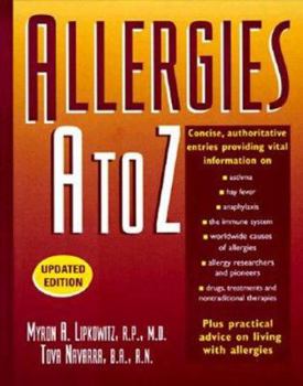 Hardcover Allergies A to Z Book