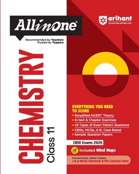 Paperback AIO CBSE Chemistry 11th Book