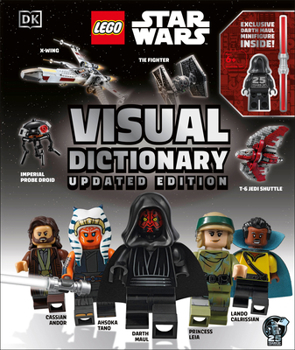 Hardcover Lego Star Wars Visual Dictionary Updated Edition: With Exclusive Star Wars Minifigure Book