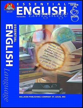 Paperback Essential English - Grades 7-8 Book