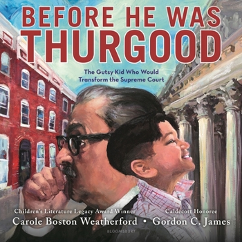 Hardcover Before He Was Thurgood Book