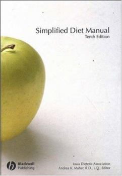 Hardcover Simplified Diet Manual Book
