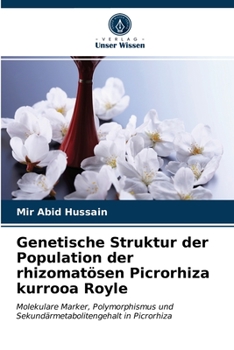 Paperback Genetische Struktur der Population der rhizomatösen Picrorhiza kurrooa Royle [German] Book