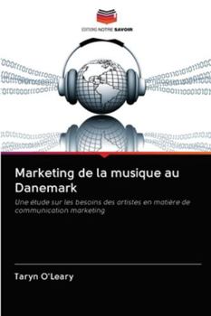 Paperback Marketing de la musique au Danemark [French] Book