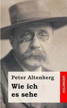 Paperback Wie ich es sehe [German] Book