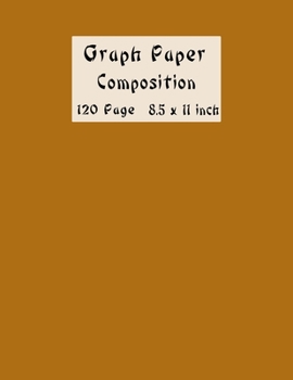 Paperback Graph Paper Composition Notebook: Graph Paper 1cm Notebook - Large (8.5 x 11 inches) - 120 Pages - Book