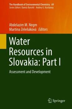 Hardcover Water Resources in Slovakia: Part I: Assessment and Development Book