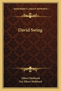 Paperback David Swing Book