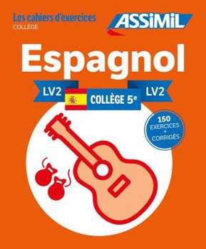 Spiral-bound Espagnol LV2 Collège 5e (cahier d'exercices) [French] Book