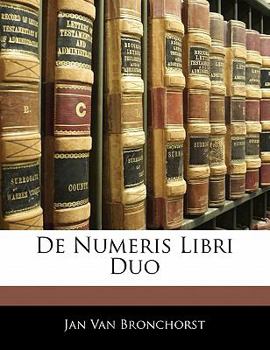 Paperback De Numeris Libri Duo [Latin] Book