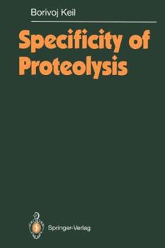 Paperback Specificity of Proteolysis Book