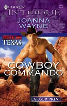 Mass Market Paperback Cowboy Commando [Large Print] Book