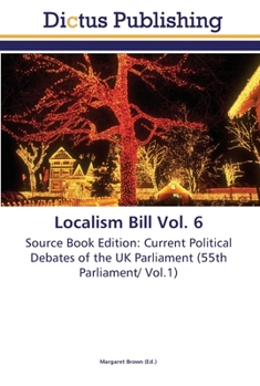Paperback Localism Bill Vol. 6 Book