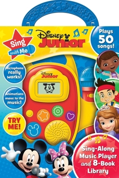 Board book Disney Junior: Sing with Me Sing-Along Music Player and 8-Book Library [With Battery] Book