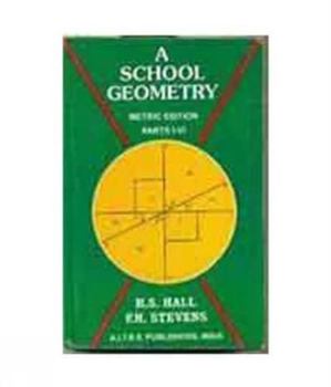 Paperback School Geometry: Pt. 1 Book