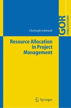 Paperback Resource Allocation in Project Management Book