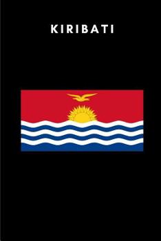 Paperback Kiribati: Country Flag A5 Notebook to write in with 120 pages Book