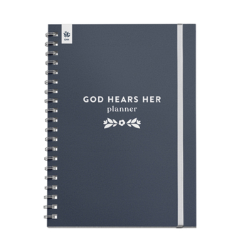 Misc. God Hears Her Undated Weekly Planner: Inspirational Christian Planner Book