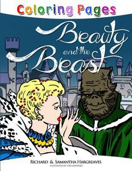 Paperback Beauty and the Beast Coloring Pages Book