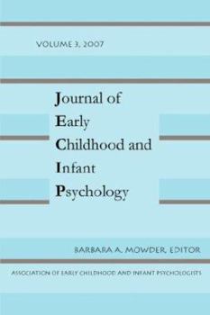 Paperback Journal of Early Childhood and Infant Psychology Vol 3 Book