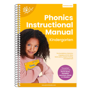 Paperback Phonic Books Dandelion Instructional Manual Kindergarten: The Foundations of Phonics, Engaging Activity Ideas, Lesson Plans, Progress Tracking and Ass Book