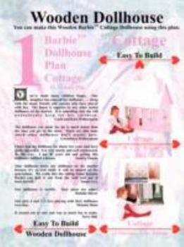 Paperback Barbie Dollhouse Plan Cottage Book