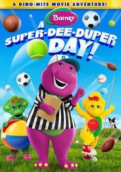 DVD Barney: A Super-Dee-Duper Day! Book