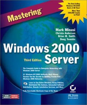 Hardcover Mastering windows 2000 server [With CDROM] Book