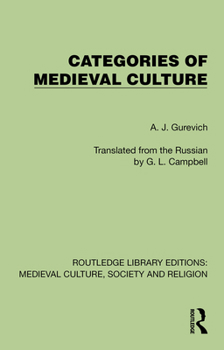 Hardcover Categories of Medieval Culture Book