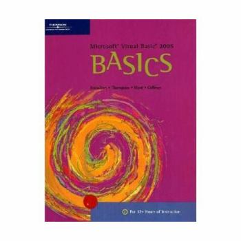 Spiral-bound Microsoft Visual Basic .Net Basics Book