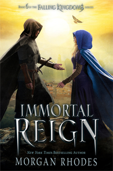 Hardcover Immortal Reign: A Falling Kingdoms Novel Book