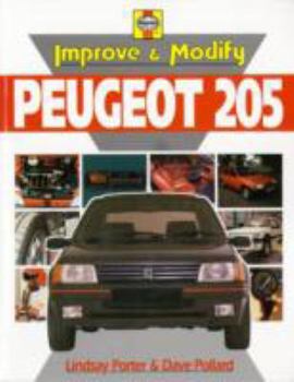 Hardcover Improve and Modify Peugeot 205 Book