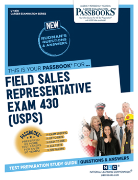 Paperback Field Sales Representative Exam 430 (Usps) (C-4878): Passbooks Study Guide Volume 4878 Book