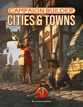 Hardcover Campaign Builder: Cities and Towns (5e) Book