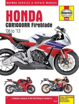 Honda CBR1000RR Service and Repair Manual: 2008-2013 (Haynes Service and Repair Manuals)