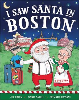 Hardcover I Saw Santa in Boston Book