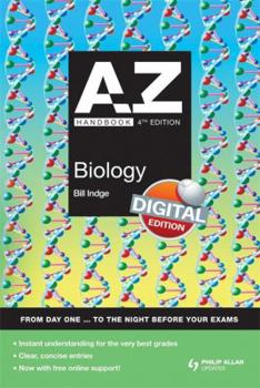 Paperback A-Z Biology Handbook Book