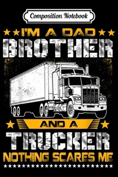 Composition Notebook: I'm A Proud Wife of A Awesome Trucker Loves Funny Men Women  Journal/Notebook Blank Lined Ruled 6x9 100 Pages