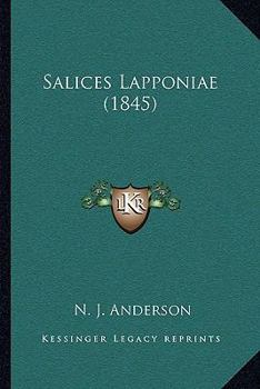 Paperback Salices Lapponiae (1845) [Swedish] Book